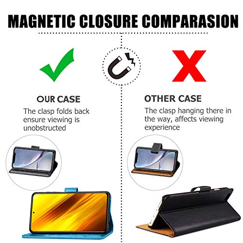 NEINEI Cover in Pelle per Samsung Galaxy M52 5G