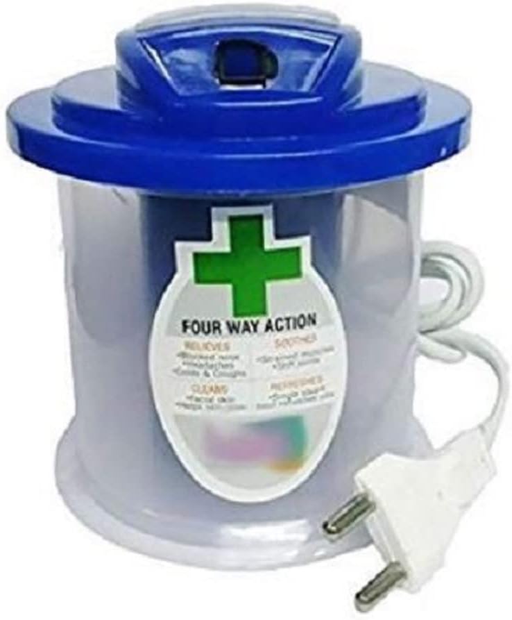 Fitoflex Steam Inhaler/Facial Steamer/Steam For Cold And Cough/Mini Facial/Nose Steamer, Multicolour