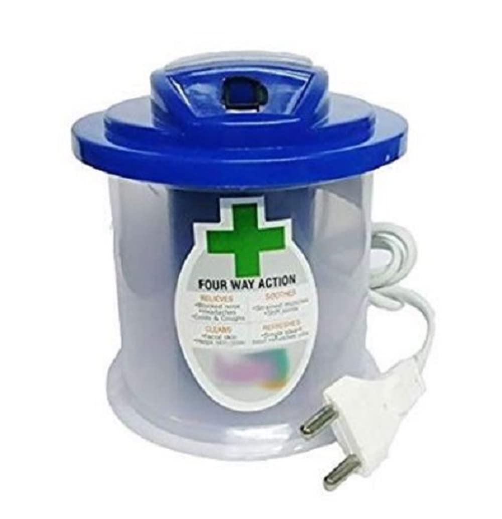 Fitoflex Steam Inhaler/Facial Steamer/Steam For Cold And Cough/Mini Facial/Nose Steamer, Multicolour