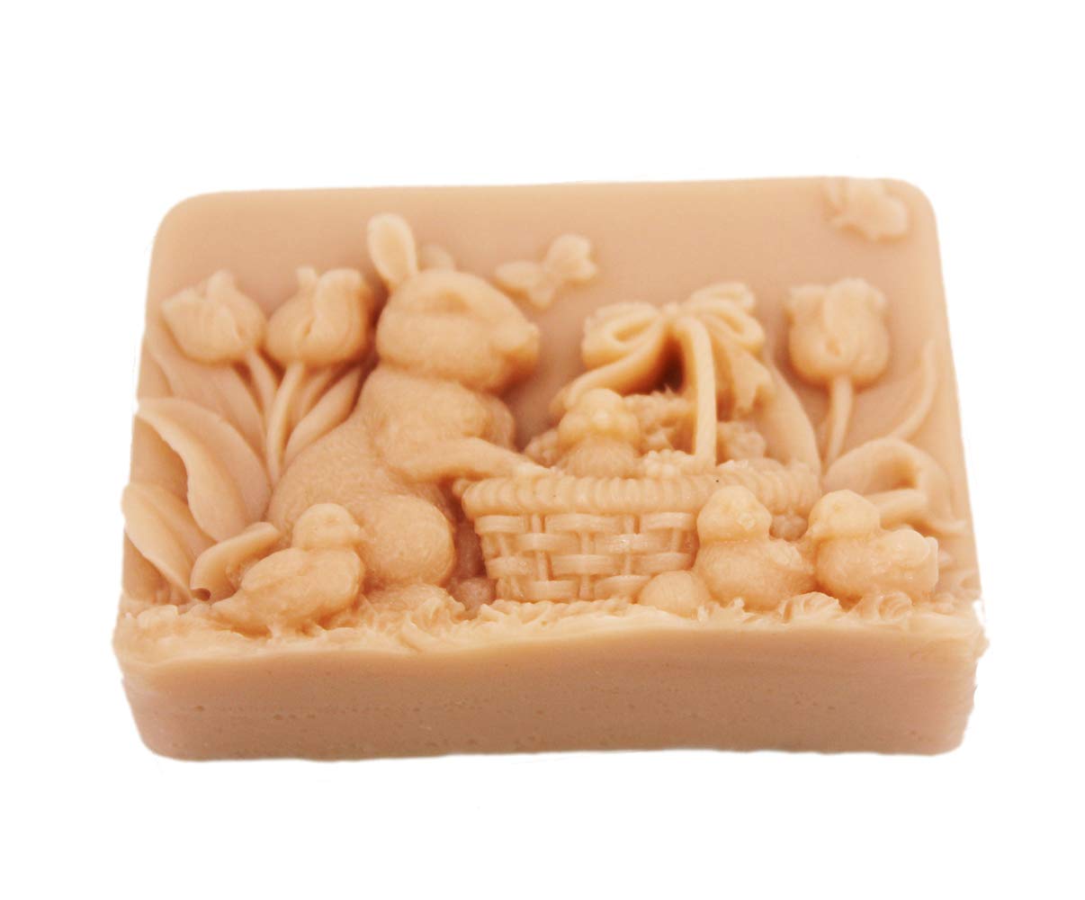 LC Rabbit Silicone Moulds Handmade Soap Molds Silicone Soap Mould Soap DIY Mold for Baking Cake, Chocolate - Image 3