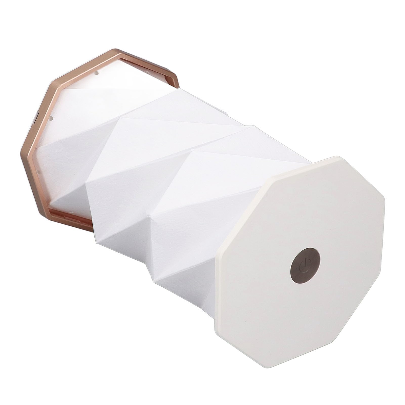 Jiawu Zusammenklappbare Tragbare Lampe, Reispapierlampe, Reiselampe, Dimmbares Buchlicht Zum Lesen, Kleines Nachtlicht, Wiederaufladbare USB-Tischlampe für Schlafzimmer, Camping