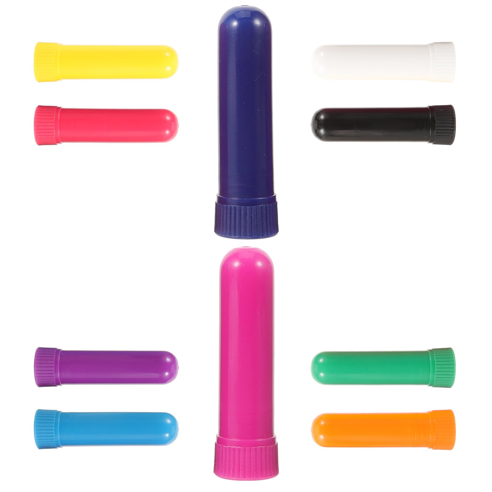 4 Set 4 Set Di Tubi Per Inalazione Di Oli Essenziali Bastoncini Di Incenso Profumo Vapore Russare Umidificatore Bastoncini Di Fragranza Bastoncini Per Annusare 10 pezzi * 4 FOMIYES