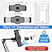 AboveTEK Multi-Angle Adjustable Tablet Stand, 360° Swivel Arm Aluminum Clamp for 4