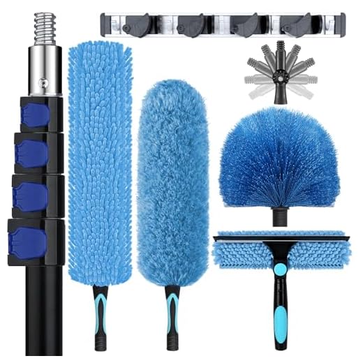 25ft High Ceiling Duster and Cleaning Kit