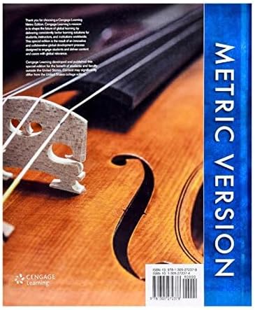 Calculus, Early Transcendentals, International Metric Edition