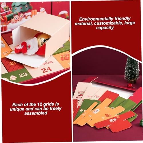 Calendrier de l'Avent à remplir pour une décoration de Noël DIY