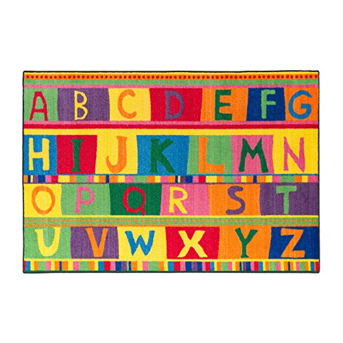 Tapete Educativo ABC Tapestry Nylon 4 x 6 Multicolor miniatura 1