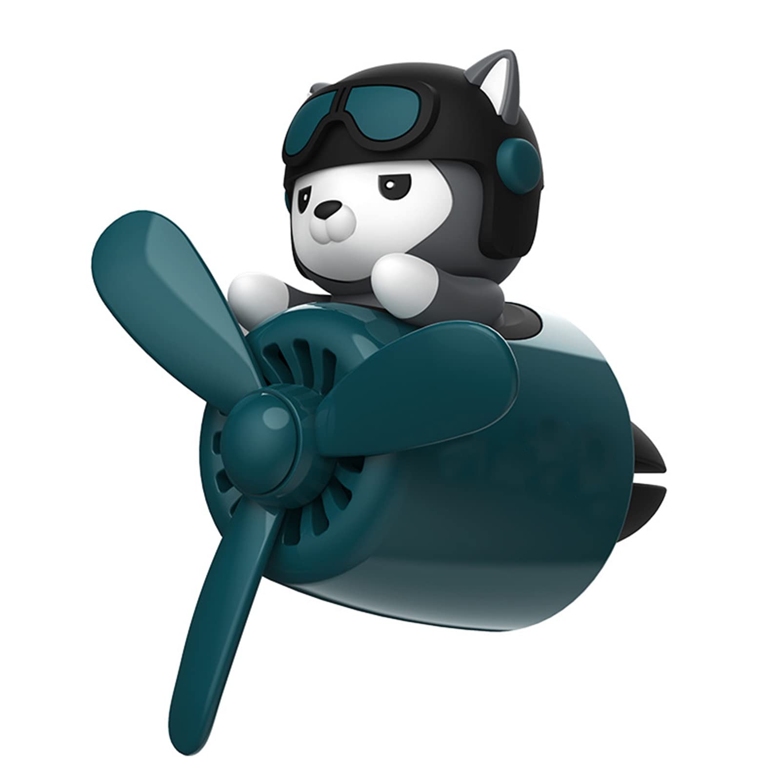 Car Scent Diffuser Air Vent Car Air Freshener Vent Clip Husky Pilot Car Air Freshener Car Aromatherapy Essential Oil Diffuser Car Air Freshener Auto Air Outlet Fan Air Freshener Vent Clip Aroma Diffuser Car Perfume Aromatherapy Decoration Car Accessories