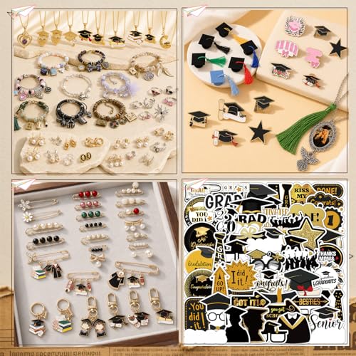 Image of SMUOBT Mystery Jewelry Jar Bundle - Surprise Vintage Jewelry Box for Women,Gift Jewelry Set (Necklace, Earrings, Rings,Kracelet,Keychain) - Unique Birthday Gift for Women