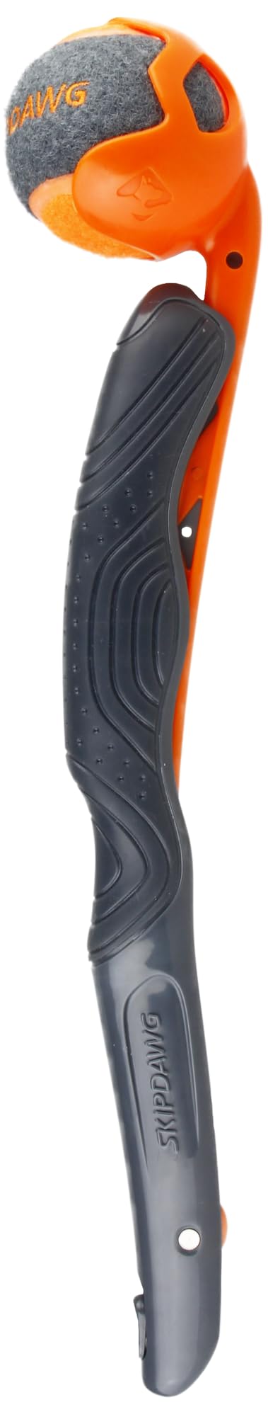 SKIPDAWG Original Portable Launcher for Pets, Easily Extends 12" to 24", Ball & Hands-Free Handle