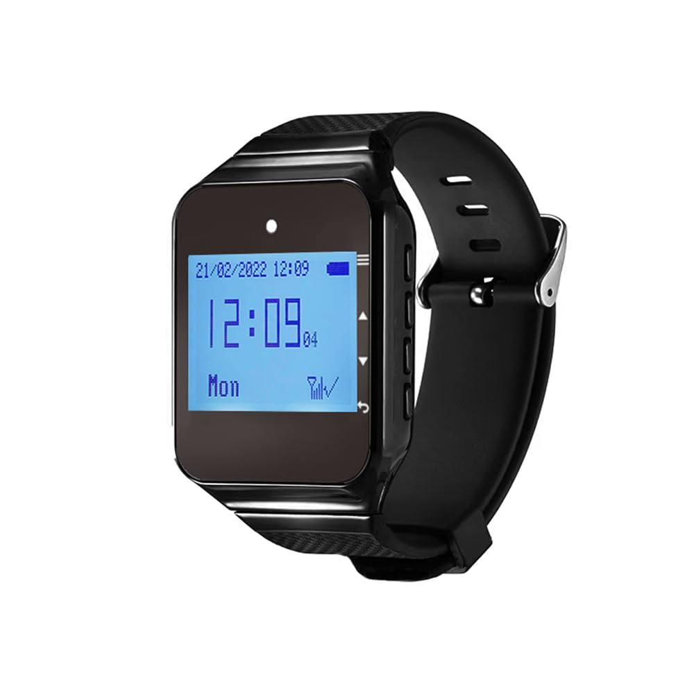 Ristorante Pager, cameriere senza fili ospite Sistema di chiamata del servizio clienti Orologio Ricevitore Pulsante di chiamata (SU-R169-C03(1 * 20))