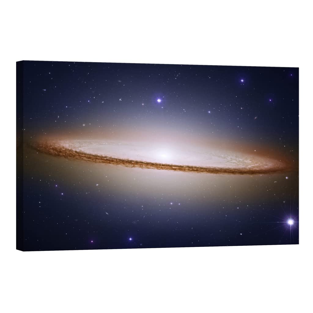 Toile canvas Univers DCC092-2 tableau grand format phosphorescent