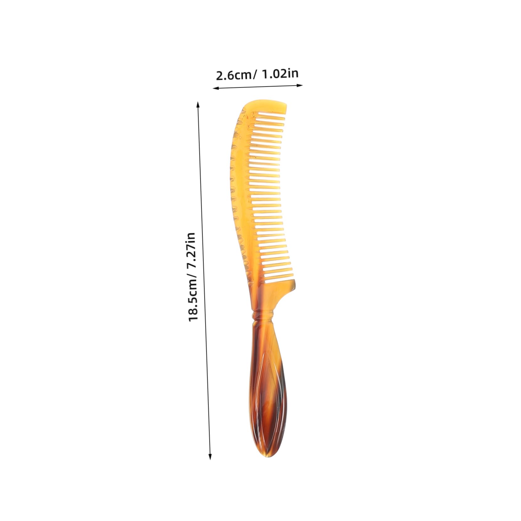 Didiseaon 5pezzi Pettine Detangling Portatile Pettine Per Completamente Antistatico Per Naturali e