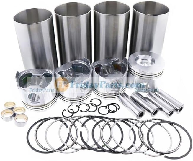 Aftermarket replacement 4TNE88 4D88E-3 Engine Piston Cylinder Liner Kit