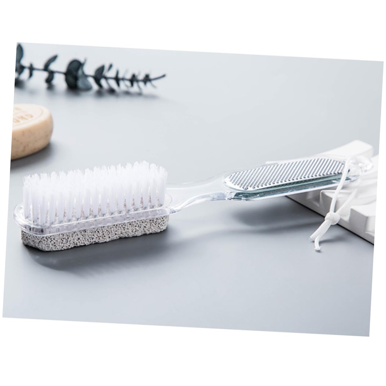 Veemoon Foot Care Kit con Raspa Piedi Spazzola per Unghie Pietra Pomice per Esfoliazione e Rimozione di Morta Kit Ergonomico per Piedi Lisci e Rinnovati