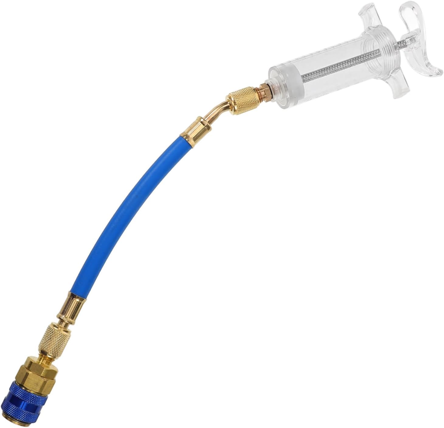 VOSAREA Oil Injector Tool Steel Brass Rubber Filling Tube for Ac