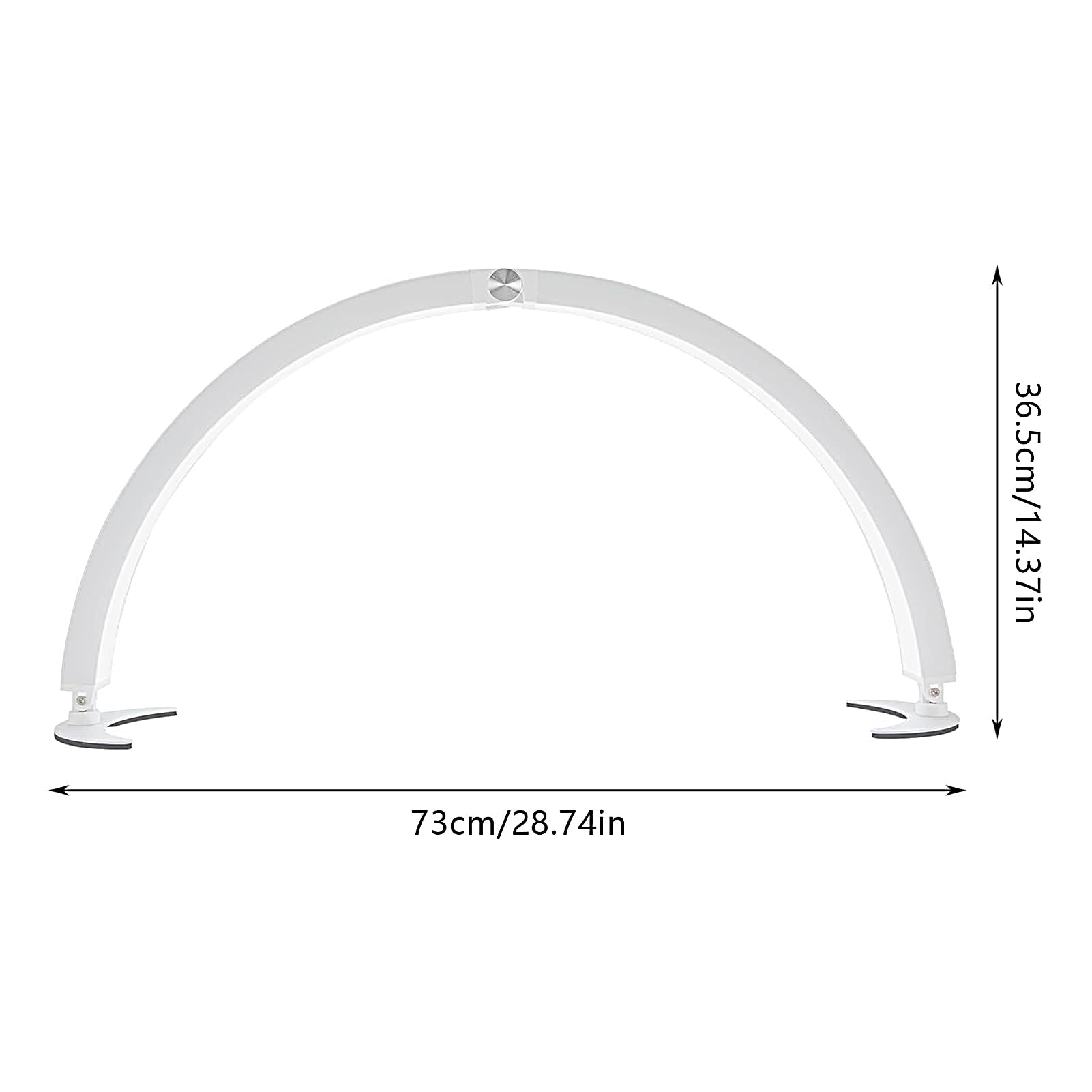 Genérico Luz de Mesa para Uñas Ajustable 40W | Lámpara de Uñas Forma Media Luna para Amiga Esposa Hermana Hija en Hogar Viajes Interior Exterior