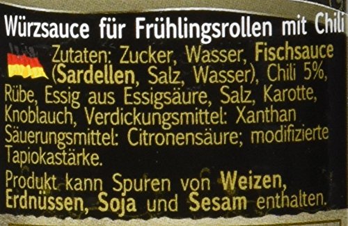 Exotic Food Sauce für Frühlingsrollen, 6er Pack (6 x 250 g)