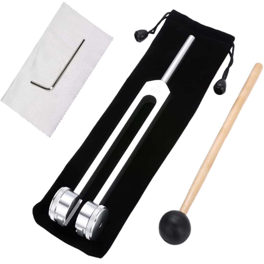 Diapasón de 128 Hz, 4 Piezas, diapasón de aleación de aluminio, Diapason Musical, diapasones de instrumento, respuesta de frecuencia precisa, mantener el cuerpo y la mente relajados
