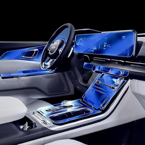 Film TPU anti-rayures console KIA Carnival protection voiture transparente