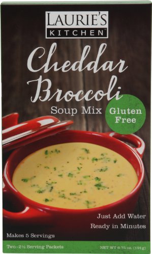 Laurie's Kitchen Soup Mix Gluten Free, Cheddar Broccoli, 6.75 Ounce