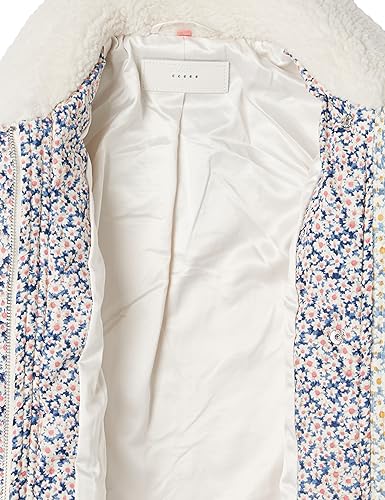 [BLANKNYC] girls Girls Quilted Sherpa Floral Jacket3