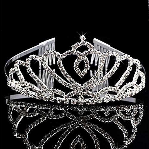 CPHGG Diademe für Damen Europäisches Hochzeitskleid der Kopfschmuckbraut luxuriöses Stirnband 12 * 6 der Kinde