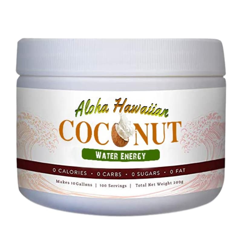 Buy Aloha Hawaiian Coconut Electrolyte Powder Energy Drink,Multi Instant Coconut Hydration