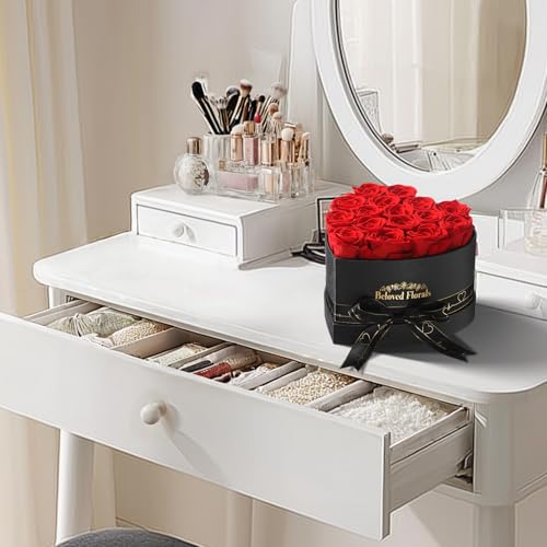 16 Preserved Flowers Rose Birthday Gifts for Women Her Mom Wife Girlfriend Grandma on Valentines Mothers Day Christmas Anniversary Romantic - Image 3