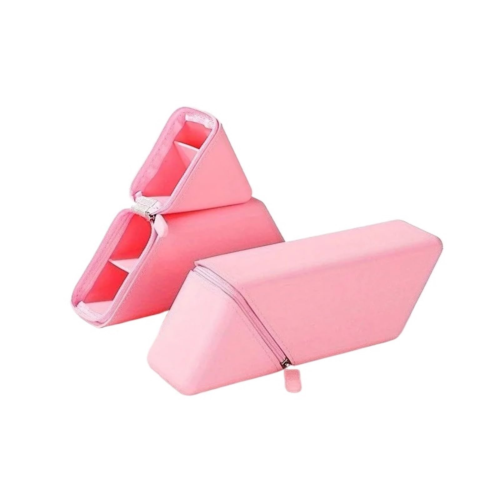 XUCZHAI Foldable Silicone Pen Holder-Large Capacity Expandable Pencil Cup For Desk, Study & Office, Portable For Students/Teachers(Pink)