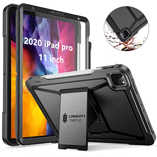 Ztotop for iPad Pro 11 Case 2020 2nd Generation with Screen Protector, Dual