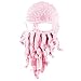 Queenbox Tentacle Octopus Cthulhu Knit Beanie Hat Fisher Cap Wind Ski Mask Pink