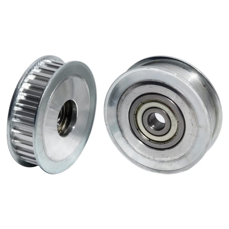 XL typ 30T koło pasowe luźne koło pasowe jałowe szerokość paska 11mm otwór 8/10/12/15mm 30 zębów łożysko koło pasowe rozrządu(10mm,Without Teeth)