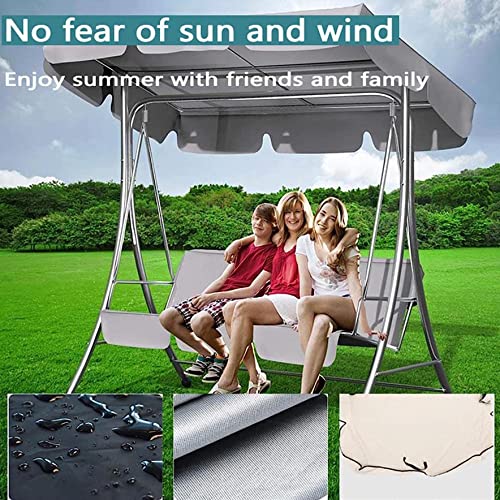 Canopée pour balancelle de jardin imperméable bâche toit - 5