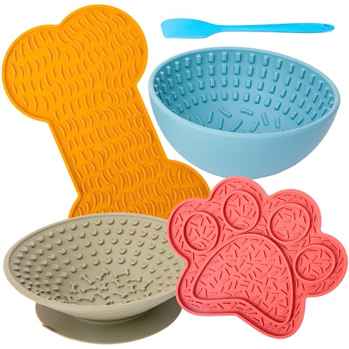 Smarty Barks - Dog Lick Mat 4pcs Set, Dog Slow ...