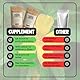 Cupplement Fadogia Agrestis 60 Kapseln 10% Extrakt 500 MG - Superfood - Testosteron - Booster - Tabletten - Für Männer - Hochdosiert - Für Athleten und Bodybuilder - Supplement - Für einen Monat