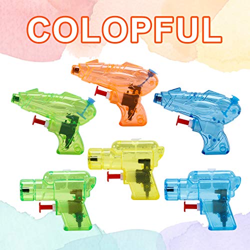 12 Stück wasserpistole klein wasserspritzpistole kinder spritzpistole wasser hundeerziehung Sommer Spielzeug Garten Pool Party Mitgebsel für Kinder