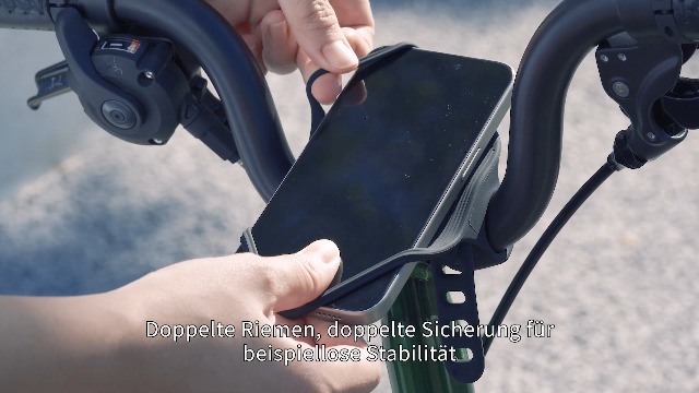 Bone Bike Tie 4 Fahrrad-Handyhalterung – Für Smartphones 4,7-7,2 Zoll, Face ID Kompatibel, Fluoreszierend