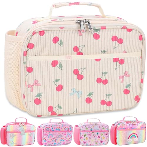 RHCPFOVR Kids Lunch Bag - Insulated Lunch Box for Boys Girls,Washable Lunch Bag and Reusable Toddler Leak-proof Lunchbox for School and Daycare by RHCPFOVR - Used condition - US$8.54