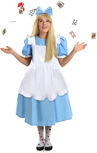 Vista 10 de White Retro Apron Bow Headband High Thigh for Women Girls Halloween Dress Up Costume