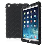 Apple iPad mini iPad mini Retina iPad mini 3 Drop Tech Black Gumdrop Cases Silicone Rugged Shock Absorbing Protective Dual Layer Cover Case