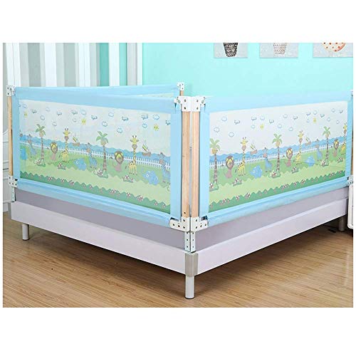 Barrière de lit robuste antichute bébé avec levage vertical réglable - 3