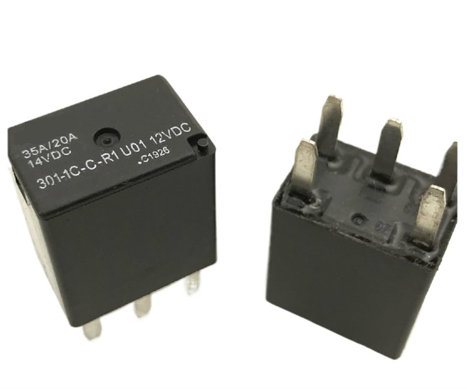 Relais automobile 12VDC 5 broches 301-1C-C-R1 U01 pour circuit électrique de voiture