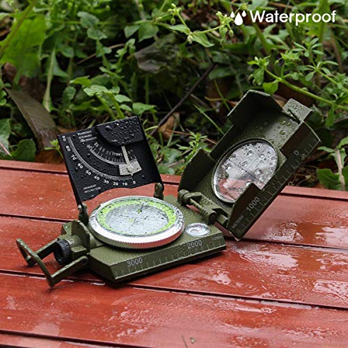 Bussola impermeabile e antiurto per escursioni
