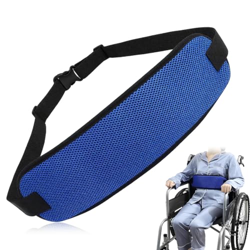 Medical Cinturón Abdominal de seguridad Silla de Ruedas, 1pcs Cinturón de seguridad, Alta Protección Anti-Caídas, Ajustable, Mit hebilla anticaída para Niños, Mayores y Pacientes