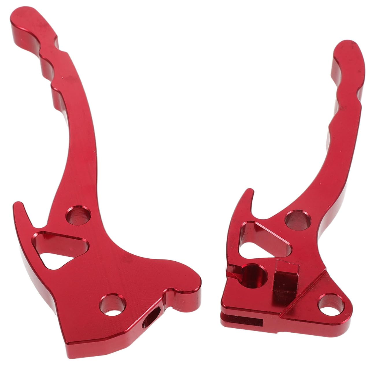 Manetas de motocicleta Amosfun componentes modificados palanca freno ergonómica