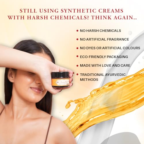 HERBS & GREENS Greens Ayurvedic Kumkumadi Radiance Moisturising Face Cream|Hydration, Glow & Skin Brightening|Pigmentation & Spots|Anti Aging Day &... - Image 2