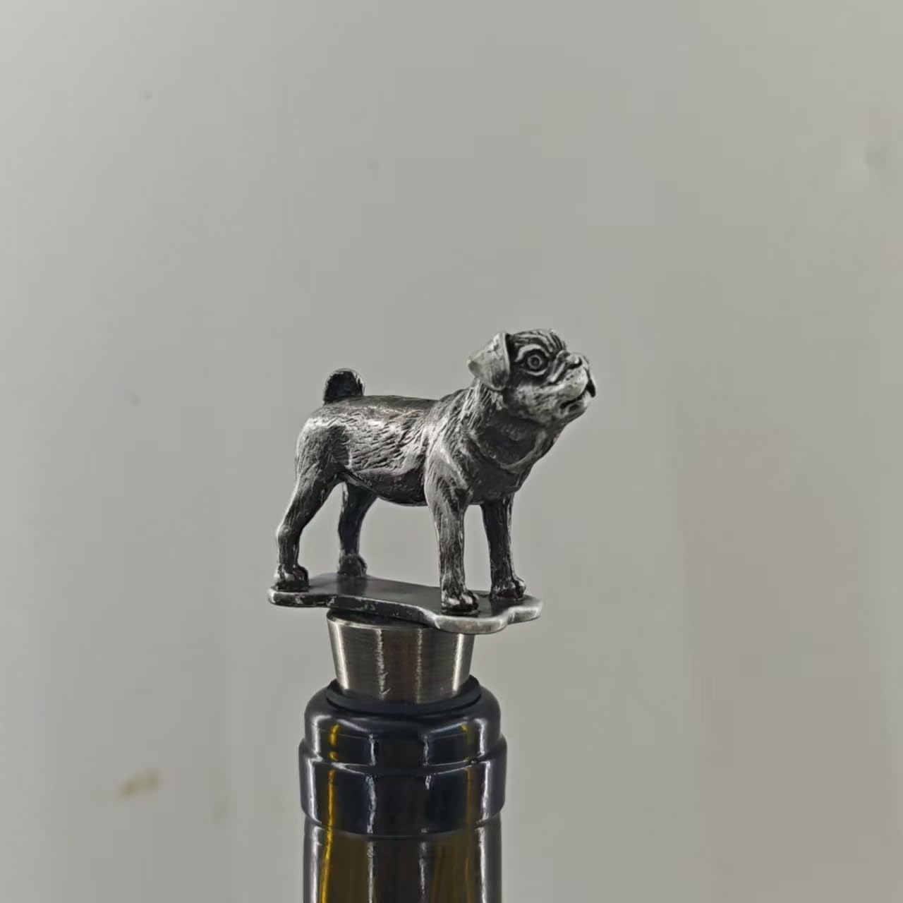 Wine Stopper Cute French Bulldog Bottle Stopper Wine Decor for Pug Dog Lovers