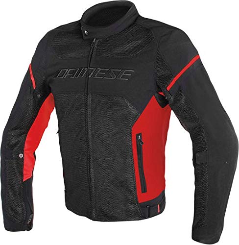 DaineseMen's Air Frame D1 Tex Jacket Motorcycle Jacket for Summer with Removable Windproof Liner (pack of 1)