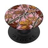 Pink Camo Hunting Ladies Phone Gift For Women PopSockets PopGrip: Swappable Grip for Phones & Tablets